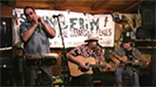 image of blues music band performing
